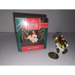 Hallmark Keepsake Ornament Hark! It's Herald 1992‎